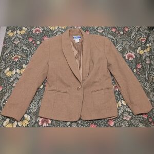 Vintage Pendleton Women's Tan Blazer